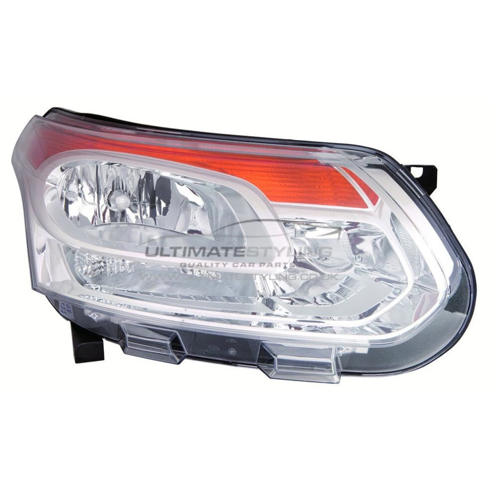 Citroen C3 Picasso Mpv 2009-> Halogen Headlight Headlamp Drivers Side O/S 5057795039444