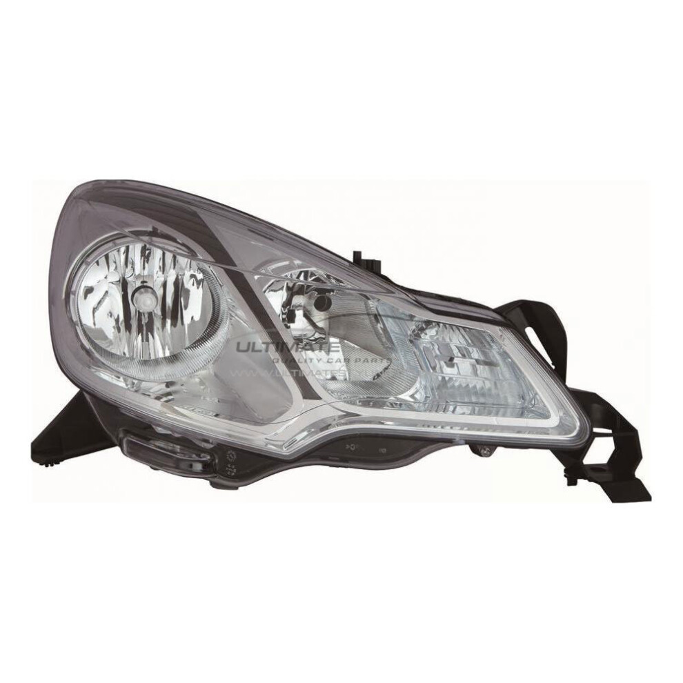 Citroen C3 Mk2 Hatchback 6/2013-> Halogen Headlight Headlamp Drivers Side O/S 5057795039352