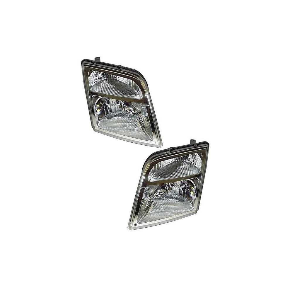 Ford Transit Connect Mk1 Van 2002-2013 Headlights Headlamps 1 Pair O/S & N/S