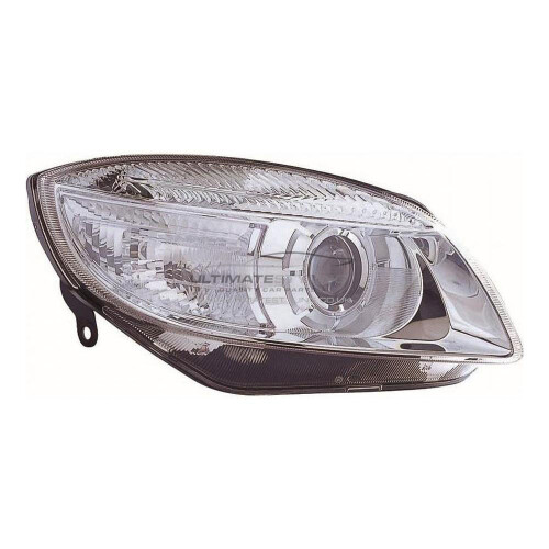 Skoda Fabia Mk2 Hatchback 5/2007-4/2010 Headlight Headlamp Drivers Side O/S