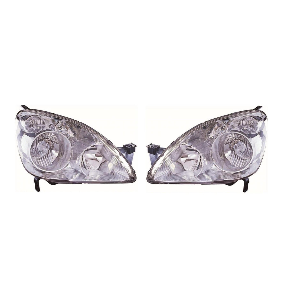 Honda Cr-V Mk2 2005-3/2007 Headlights Headlamps Clear Indicator 1 Pair O/S & N/S 5057795024549