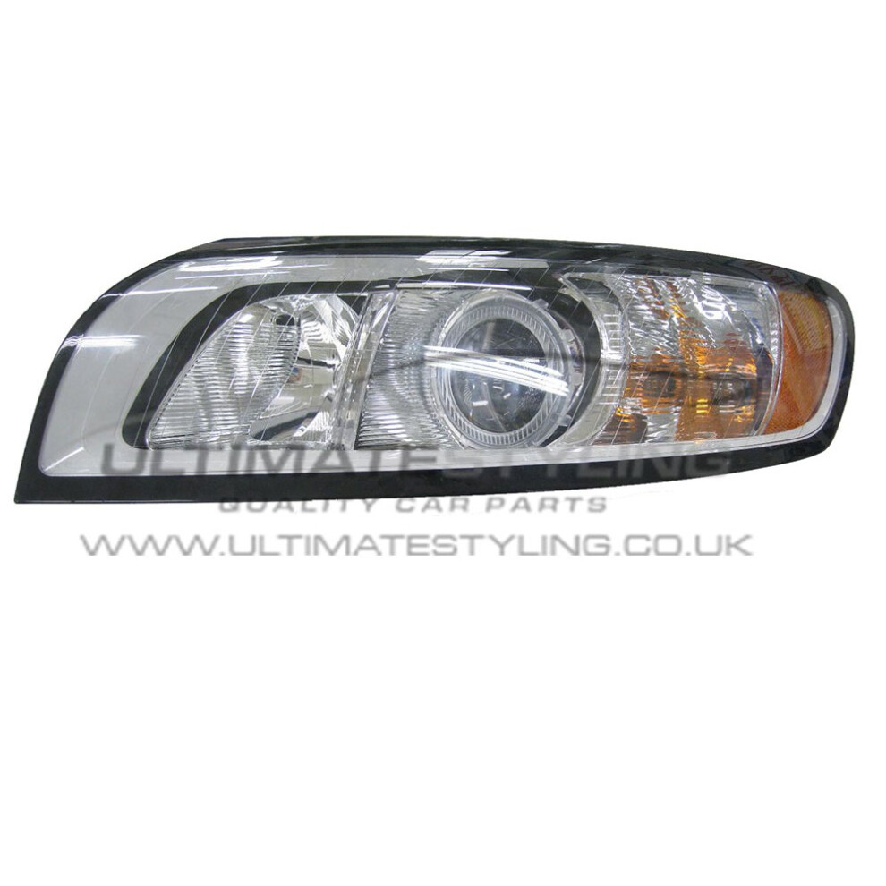Volvo S40 Mk2 Saloon 4/2007-5/2013 Halogen Headlight Headlamp Passenger Side N/S 5057795039710