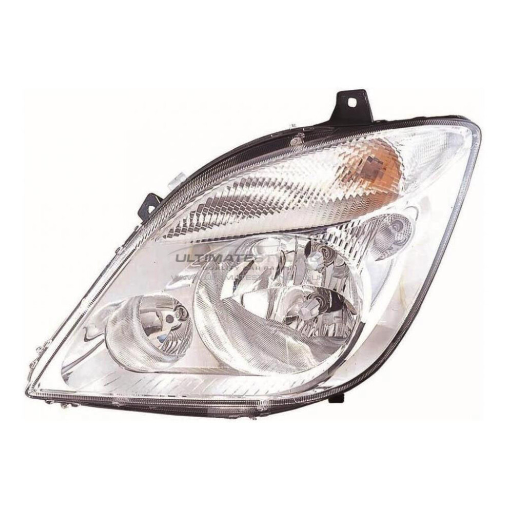 Mercedes Sprinter Mk2 Van 2006-3/2014 Headlight Headlamp With Fog Passenger Side 5057795042185