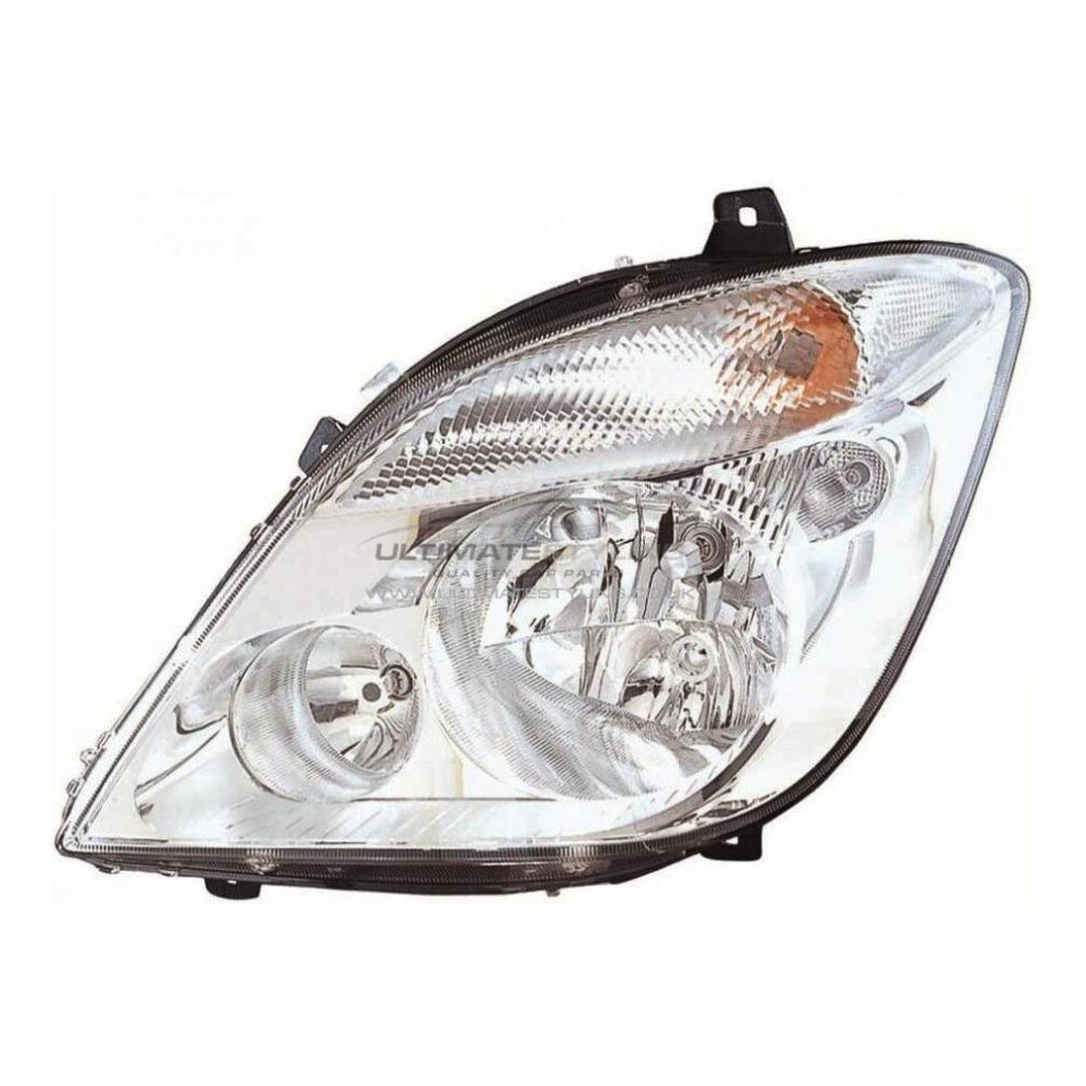 Mercedes Sprinter Mk2 Van 2006-3/2014 Headlight Headlamp No Fog Passenger Side 5057795042154