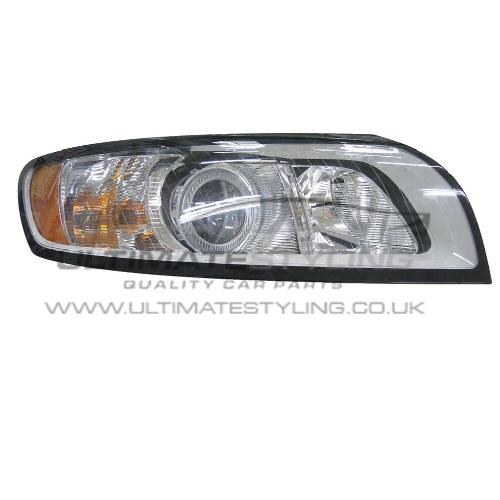 Volvo S40 Mk2 Saloon 4/2007-5/2013 Halogen Headlight Headlamp Drivers Side O/S 5057795039697