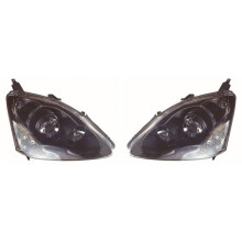 Honda Civic Mk7 Type R Hatchback 10/2003-4/2006 Headlights Lamps Pair O/S & N/S