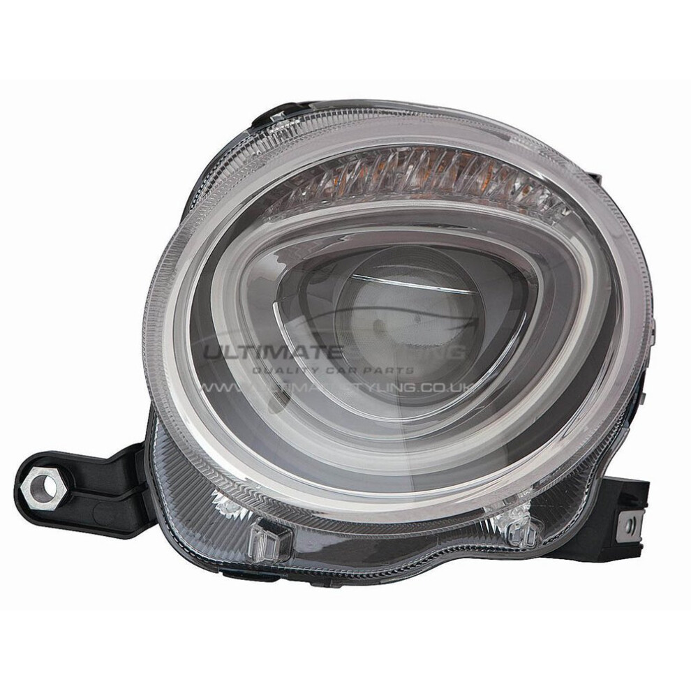 Fiat 500 312 Hatchback 9/2015-> Dipped Beam Headlight Headlamp Passenger Side 5057795035033