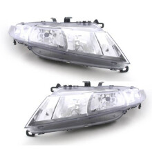 Honda Civic Mk8 3 & 5 Door Hatchback 2006-6/2012 Headlights Lamps Pair O/S & N/S