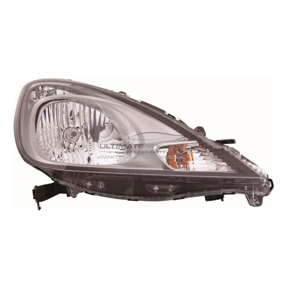 Honda Jazz Mk3 Mpv 3/2011-2015 Halogen Headlight Headlamp Drivers Side O/S 5057795024709