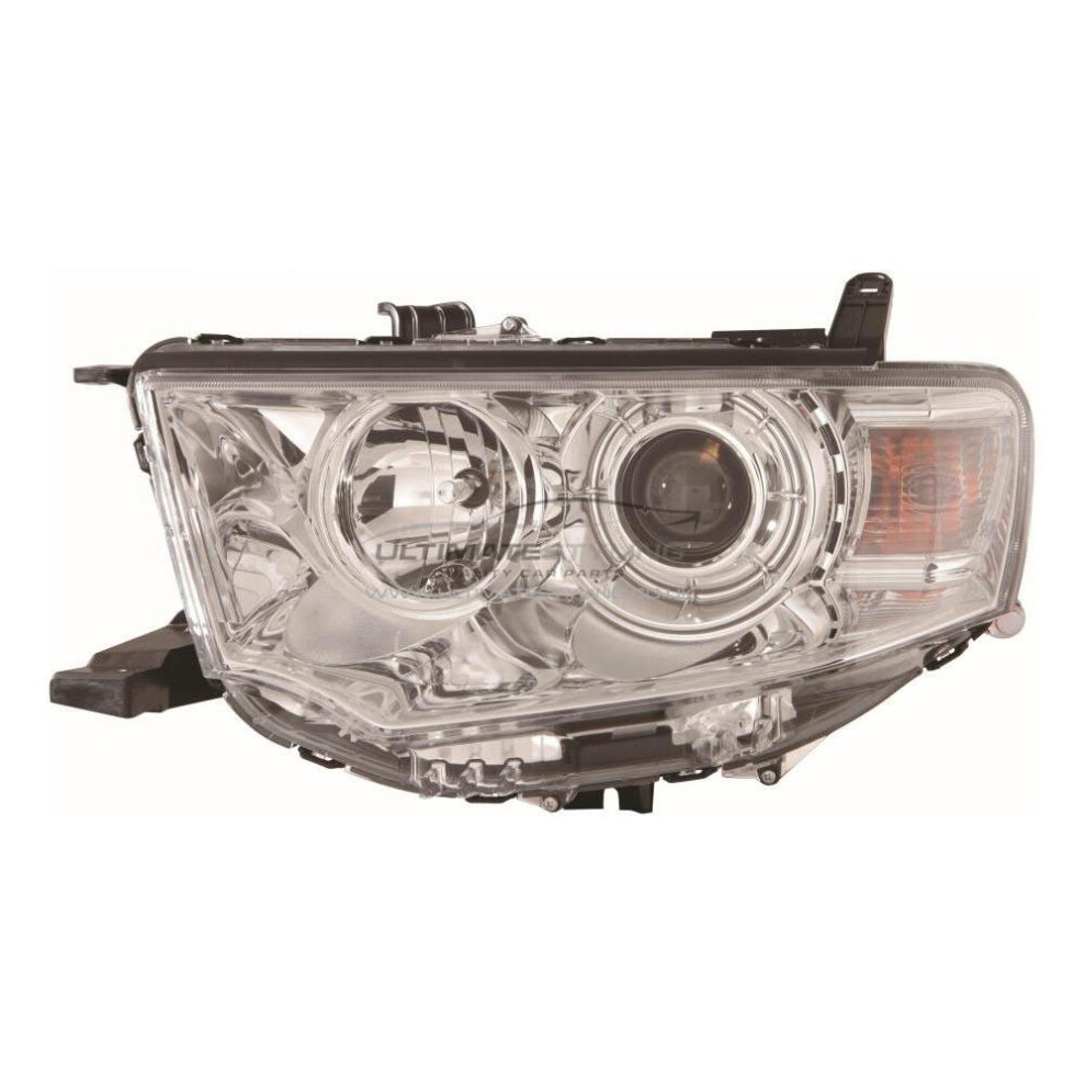 Mitsubishi L200 Mk4 Single Cab Pickup 9/2010-2015 Headlight Lamp Passenger Side 5057795039895