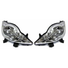 Peugeot 107 Hatchback 2005-6/2012 Halogen Headlights Headlamps 1 Pair O/S & N/S