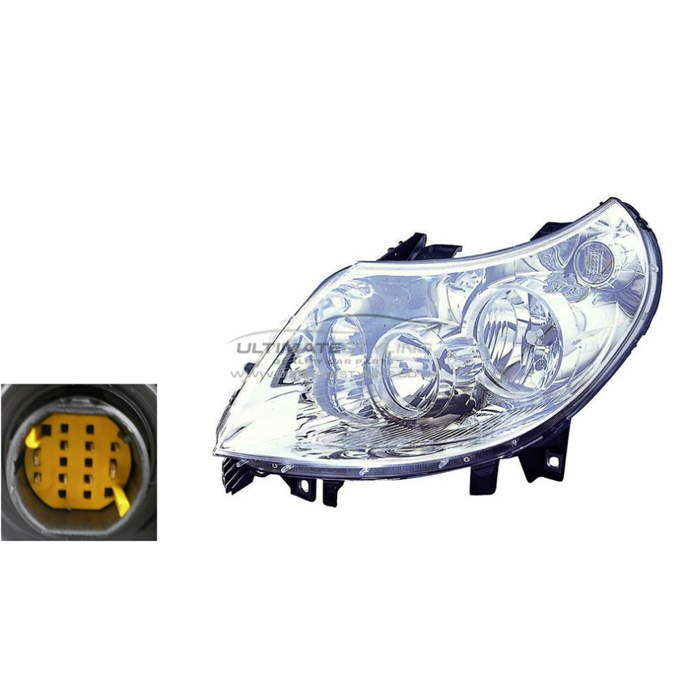 Citroen Relay Mk3 Van 2006-5/2011 Halogen Headlight Headlamp Passenger Side N/S 5057795032506