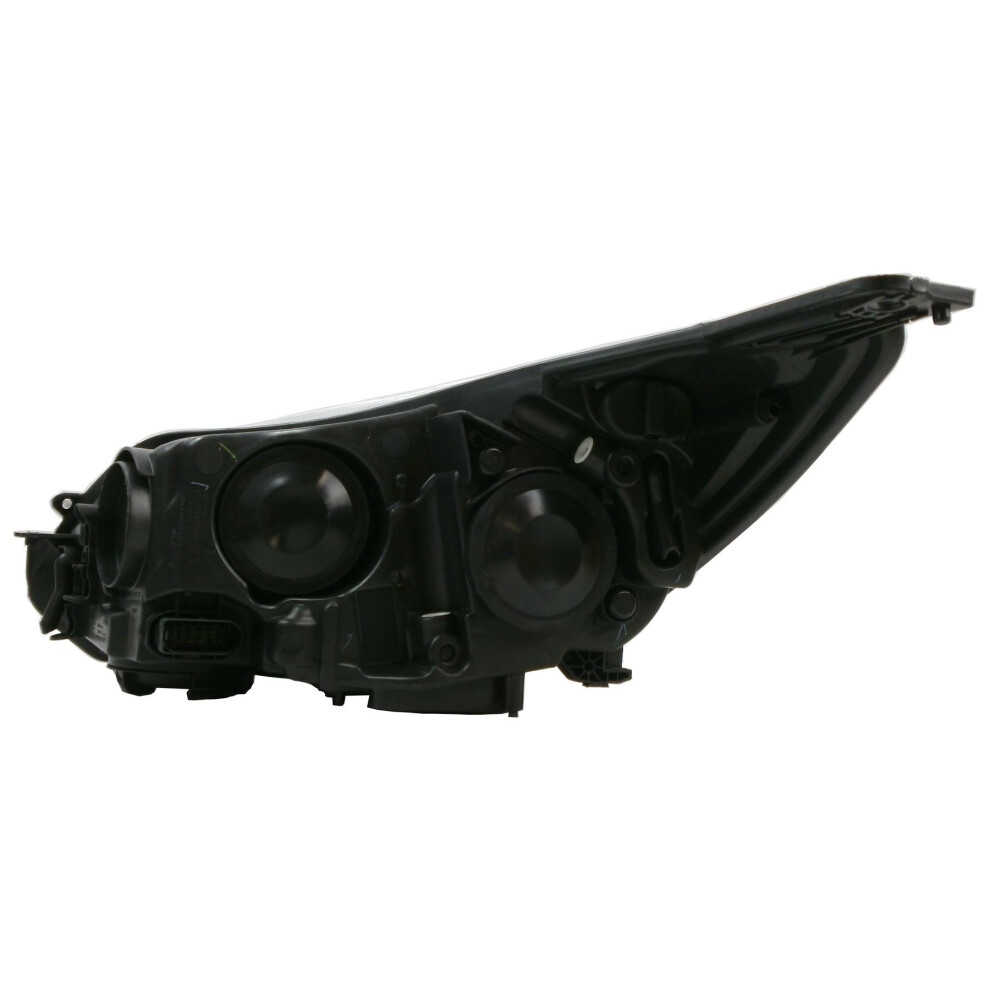 Ford Focus Mk3 Titanium Hatchback 2011-2014 Headlights Headlamps 1 Pair Black 5057795027458
