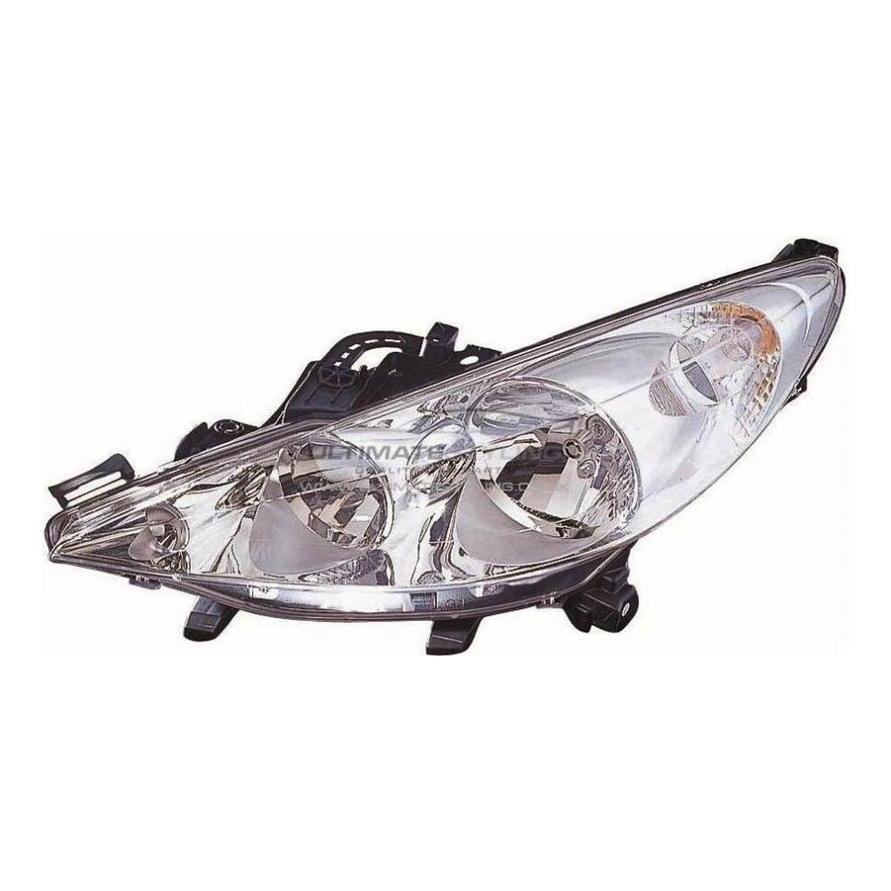 Peugeot 207 Cc 5/2010-2013 Non Projector Headlight Headlamp Passenger Side N/S 5057795032643
