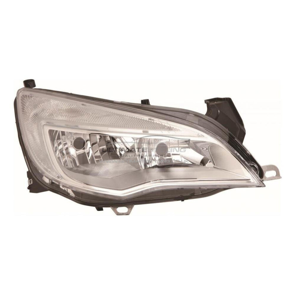 Vauxhall Astra J Mk6 Hatchback 2010-12/2012 Chrome Headlight Lamp Drivers Side 5057795030120