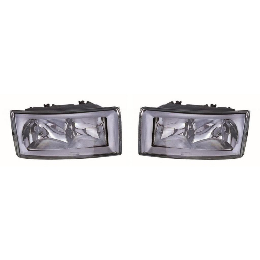 Iveco Daily Mk3 Van 7/1999-4/2006 Halogen Headlights Headlamps 1 Pair O/S & N/S 5057795022385