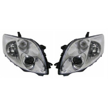 Toyota Auris Mk1 Hatchback 2007-8/2010 Headlights Headlamps 1 Pair O/S & N/S