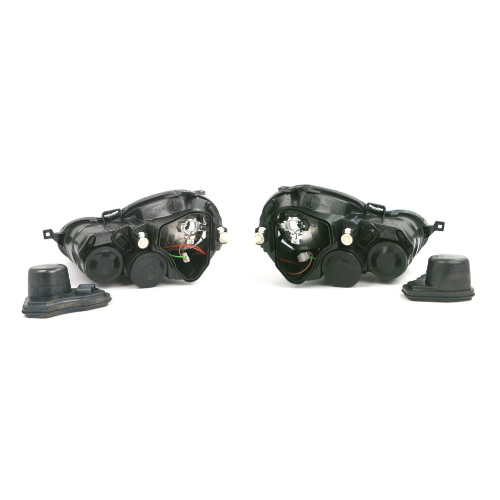 Vw Polo Mk4 9N Hatchback 2/2002-7/2005 Headlights Headlamps 1 Pair O/S & N/S 5057795040396
