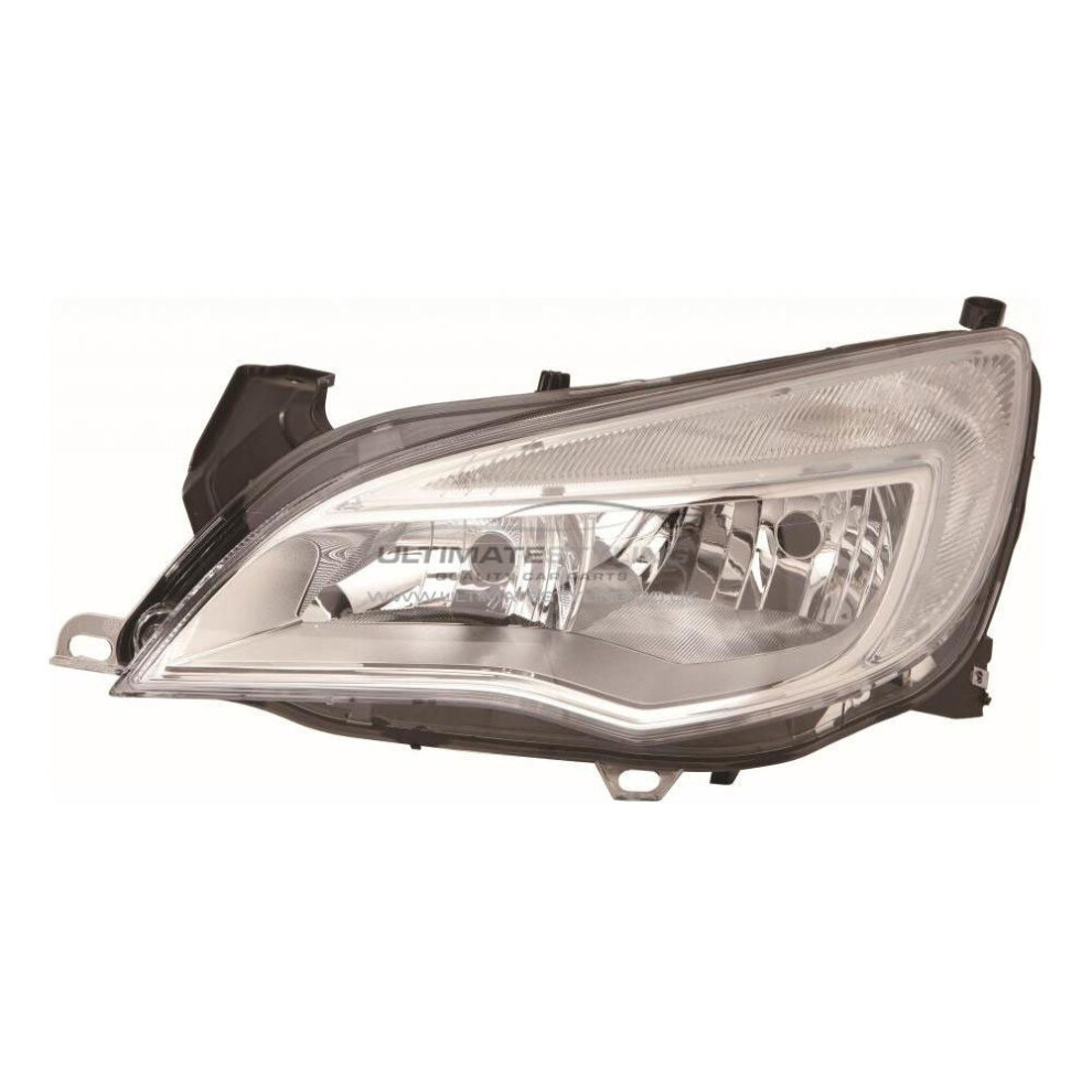 Vauxhall Astra J Mk6 Estate 1/2010-12/2012 Chrome Headlight Lamp Passenger Side 5057795030151