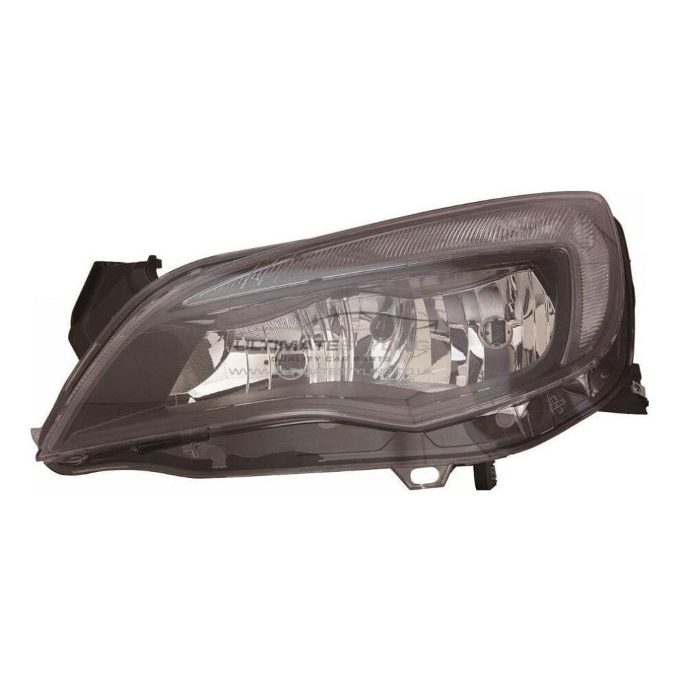 Vauxhall Astra J Mk6 Hatchback 2010-12/2012 Headlight Lamp Passenger Side Black 5057795030205