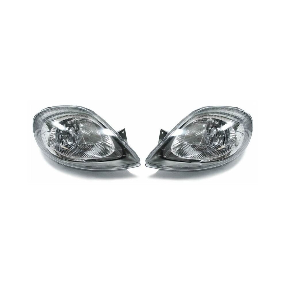 Vauxhall Vivaro Mk1 Van 2001-2006 Halogen Headlights Headlamps 1 Pair O/S & N/S
