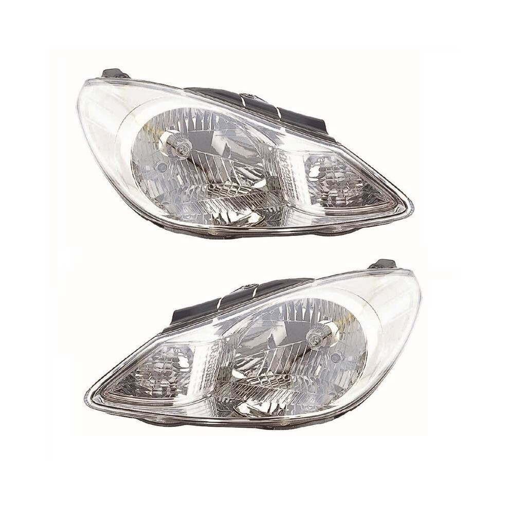 To Fit Hyundai I10 Hatchback 2008-3/2011 Headlights Headlamps 1 Pair O/S & N/S 5057795025232