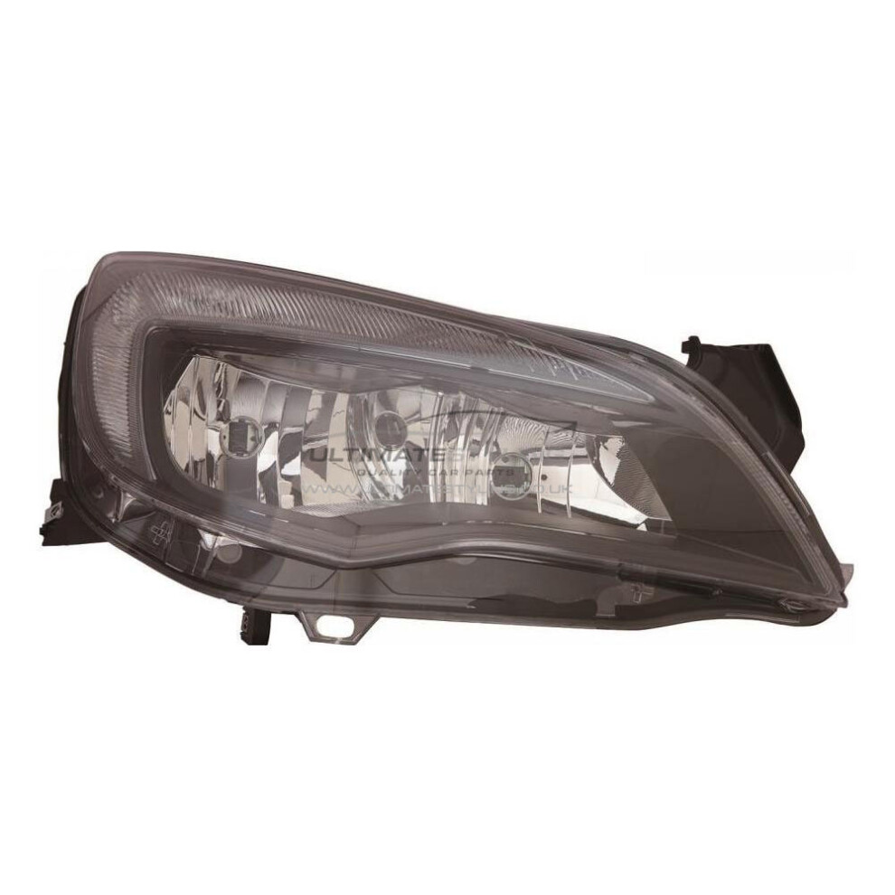 Vauxhall Astra J Mk6 Hatchback 2010-12/2012 Headlight Lamp Drivers Side Black 5057795030182