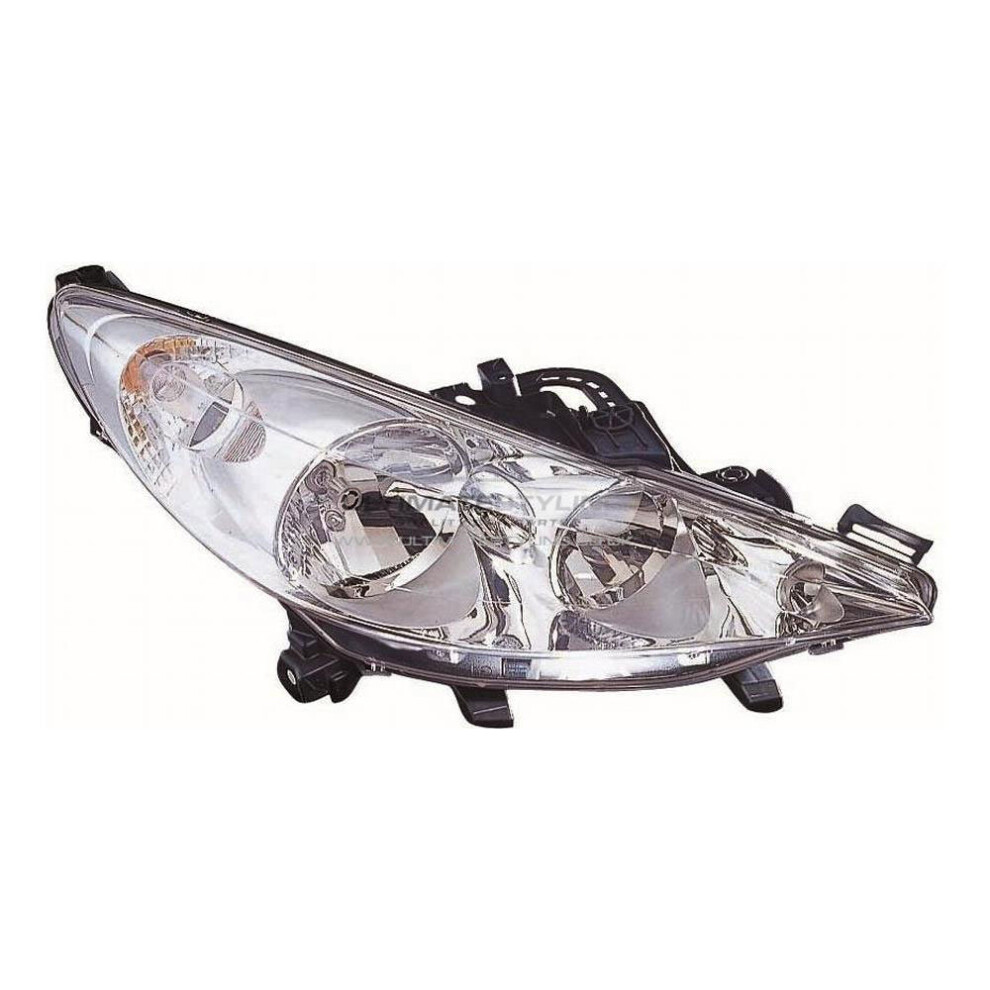 Peugeot 207 Cc 2006-5/2010 Non Projector Headlight Headlamp Drivers Side O/S 5057795032582