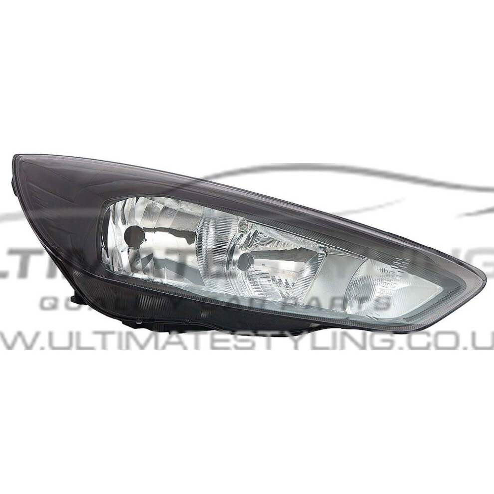 Ford Focus Estate 10/2014-> Headlight Headlamp Surround Drivers Side O/S Black 5057795027847