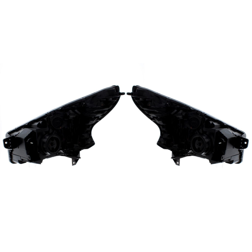 Vauxhall Vivaro Van 2014-> Headlights Headlamps Surround 1 Pair O/S & N/S Black 5057795031127