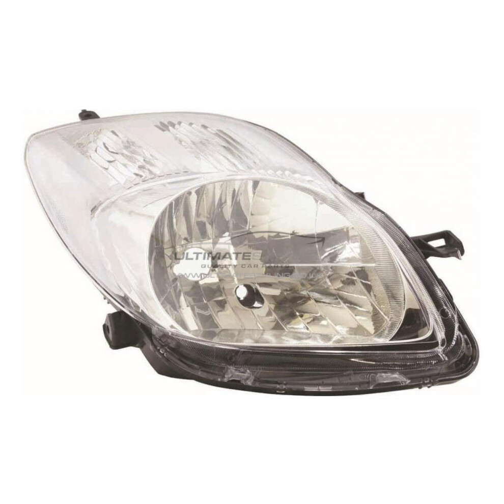 Toyota Yaris Mk2 Hatchback 11/2008-2011 Headlight Headlamp Drivers Side O/S 5057795023566