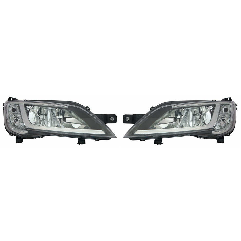 Citroen Relay Mk3 Van 5/2014-> Headlights Headlamps Excludes Drl Pair O/S & N/S 5057795033640