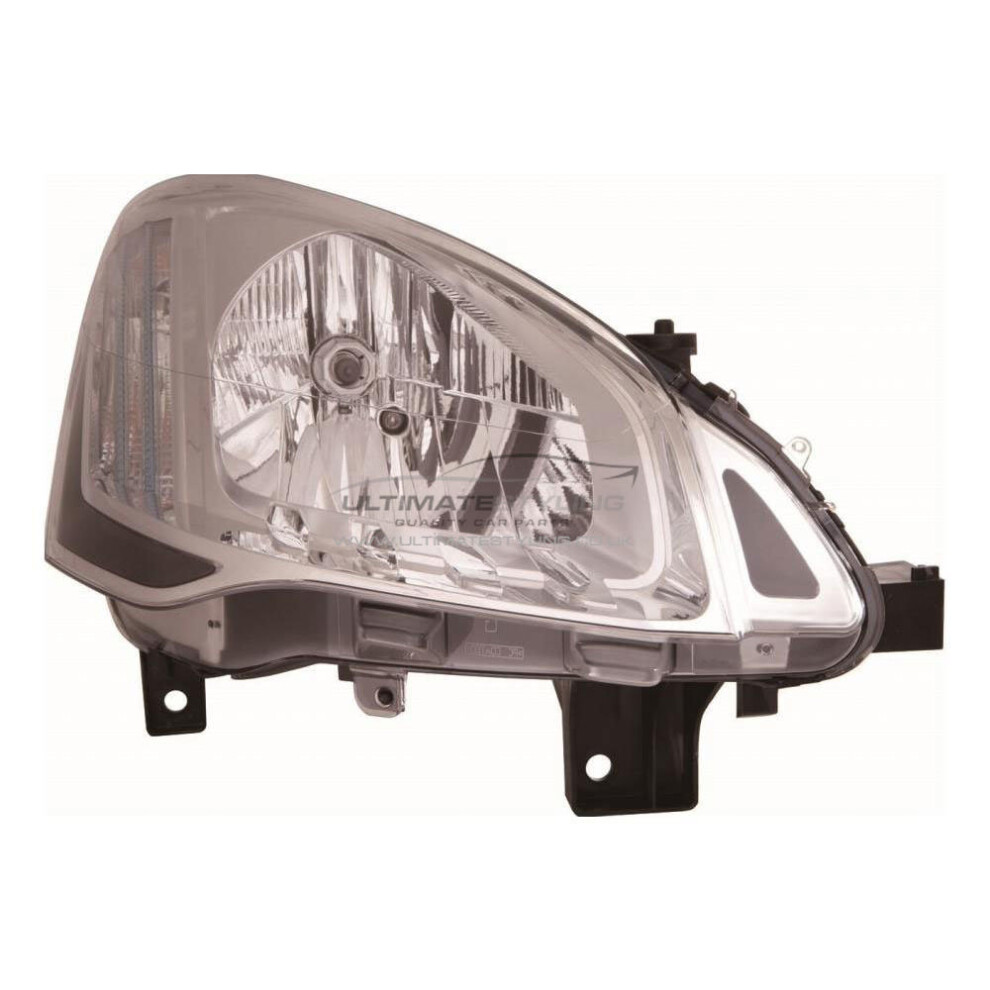 Citroen Berlingo Mk2 Van 3/2012-> Halogen Headlight Headlamp Drivers Side O/S 5057795038843
