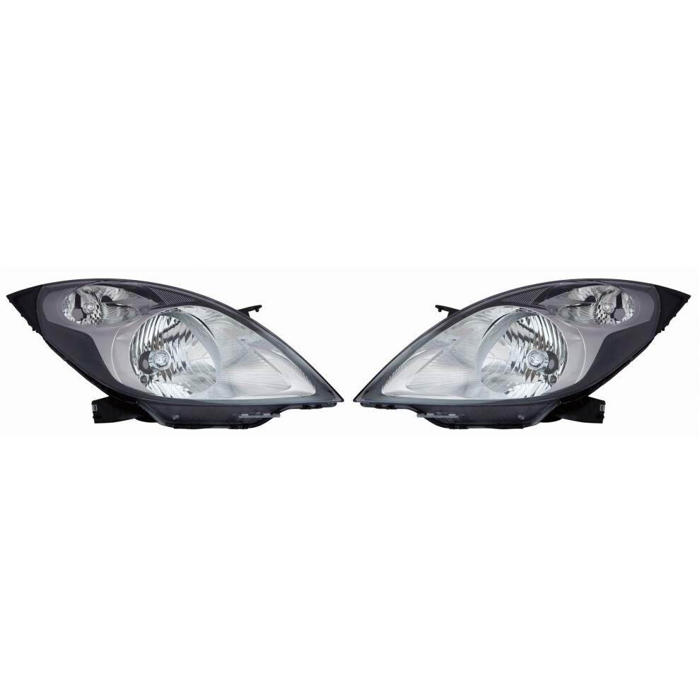 Chevrolet Spark Hatchback 3/2013-2015 Headlights Headlamps 1 Pair O/S & N/S 5057795038867