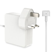 MacBook Pro / Air Charger 85W Power Adapter With MagSafe 2 (T) Style Connector - Works With 45W / 60W / & 85W MacBooks -11/13/15