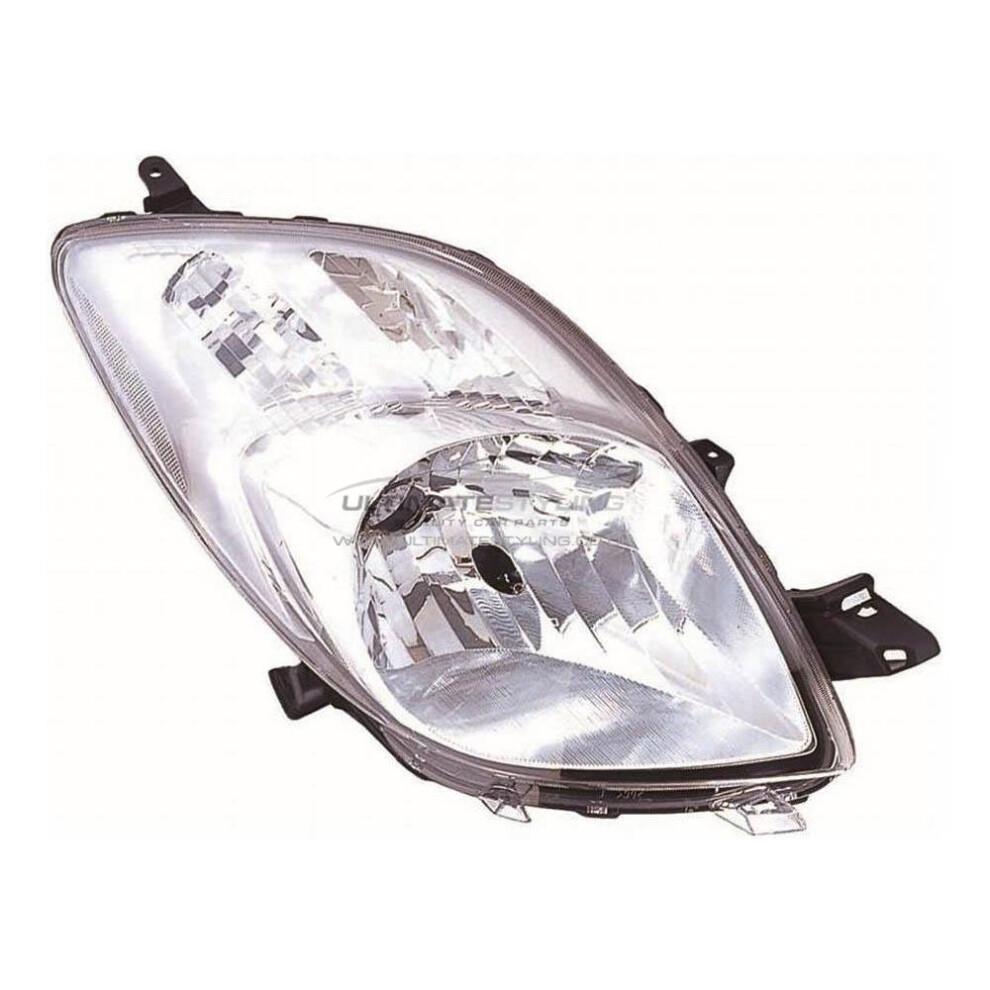 Toyota Yaris Mk2 Hatchback 11/2005-2008 Headlight Headlamp Drivers Side O/S 5057795023146