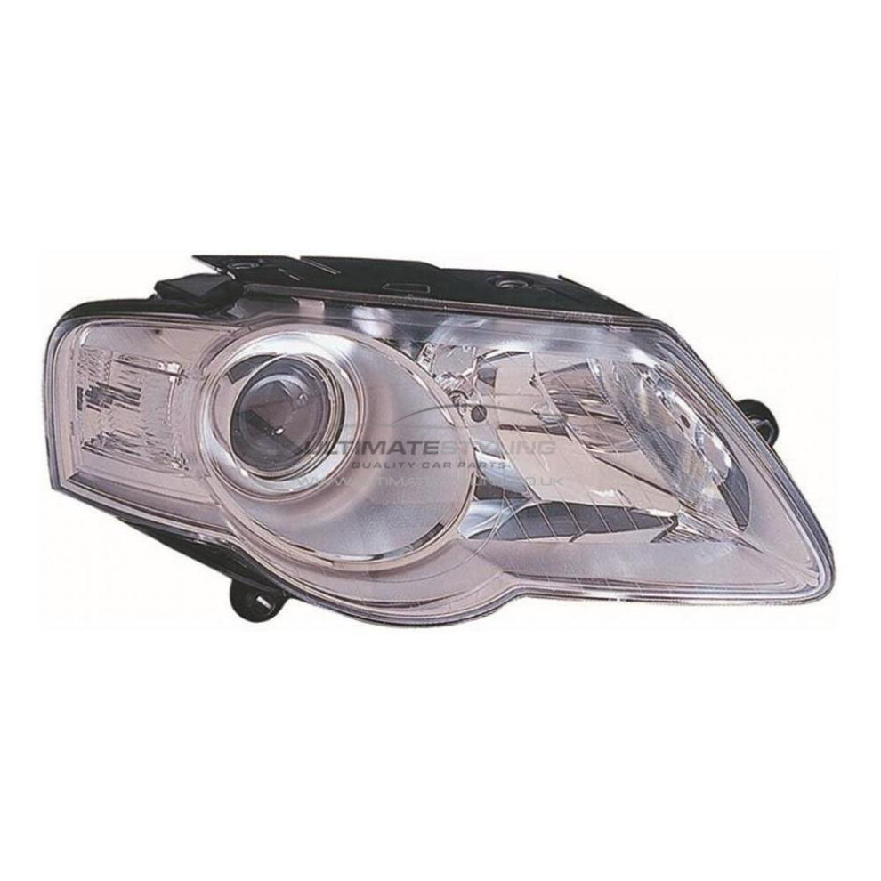 Vw Passat Mk6 B6 Saloon 6/2005-3/2011 Hella Headlight Headlamp Drivers Side O/S 5057795040907