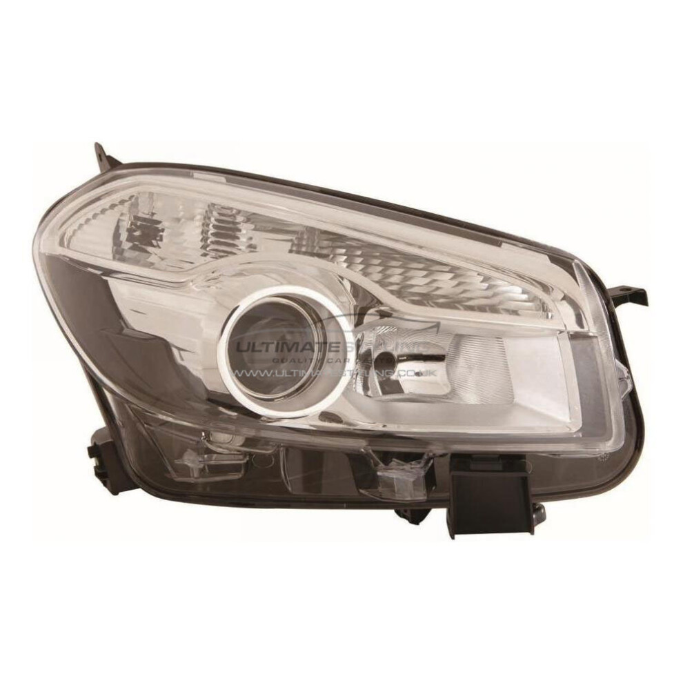 To Fit Nissan Qashqai+2 J10 4/2010-6/2014 Headlight Headlamp Drivers Side O/S 5057795030885