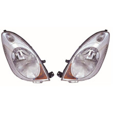 For Nissan Note Mk1 2006-6/2009 Halogen Headlights Headlamps 1 Pair O/S & N/S