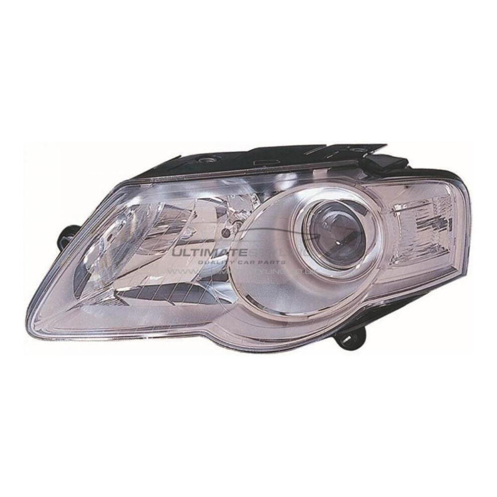 Vw Passat Mk6 B6 Saloon 6/2005-3/2011 Hella Headlight Headlamp Passenger Side 5057795040921
