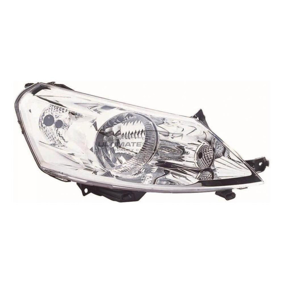 Fiat Scudo Mk2 Van 2007-12/2016 Halogen Headlight Headlamp Drivers Side O/S 5057795033473