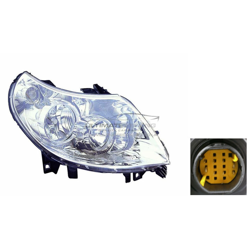 Citroen Relay Mk3 Van 2006-5/2011 Halogen Headlight Headlamp Drivers Side O/S 5057795032476