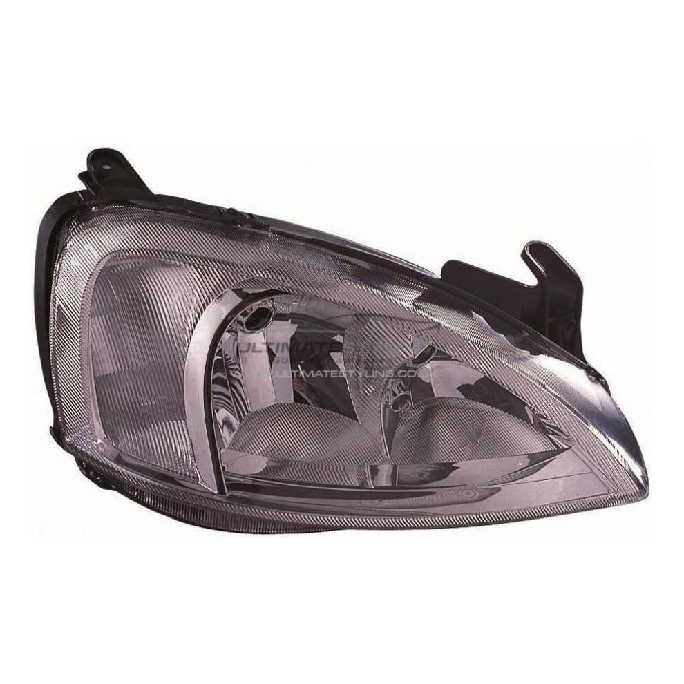 Vauxhall Combo Mk2 (H7/H7) Van 10/2001-6/2002 Headlight Lamp Drivers Side O/S 5057795029827