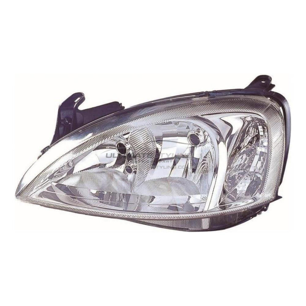 Vauxhall Combo Mk2 (H7/H7) Van 7/2002-2006 Headlight Headlamp Passenger Side N/S 5057795029964