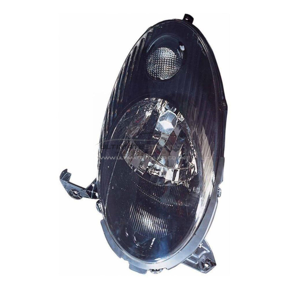 For Nissan Micra K12 Hatchback 2003-2007 Headlight Headlamp Drivers Side Black 5057795022309