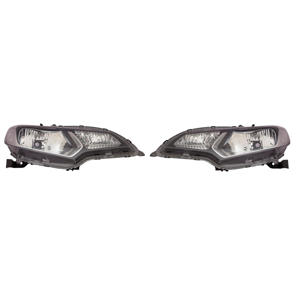 Honda Jazz Mk4 Mpv 6/2015-> Halogen Headlights Headlamps 1 Pair O/S & N/S 5057795024846