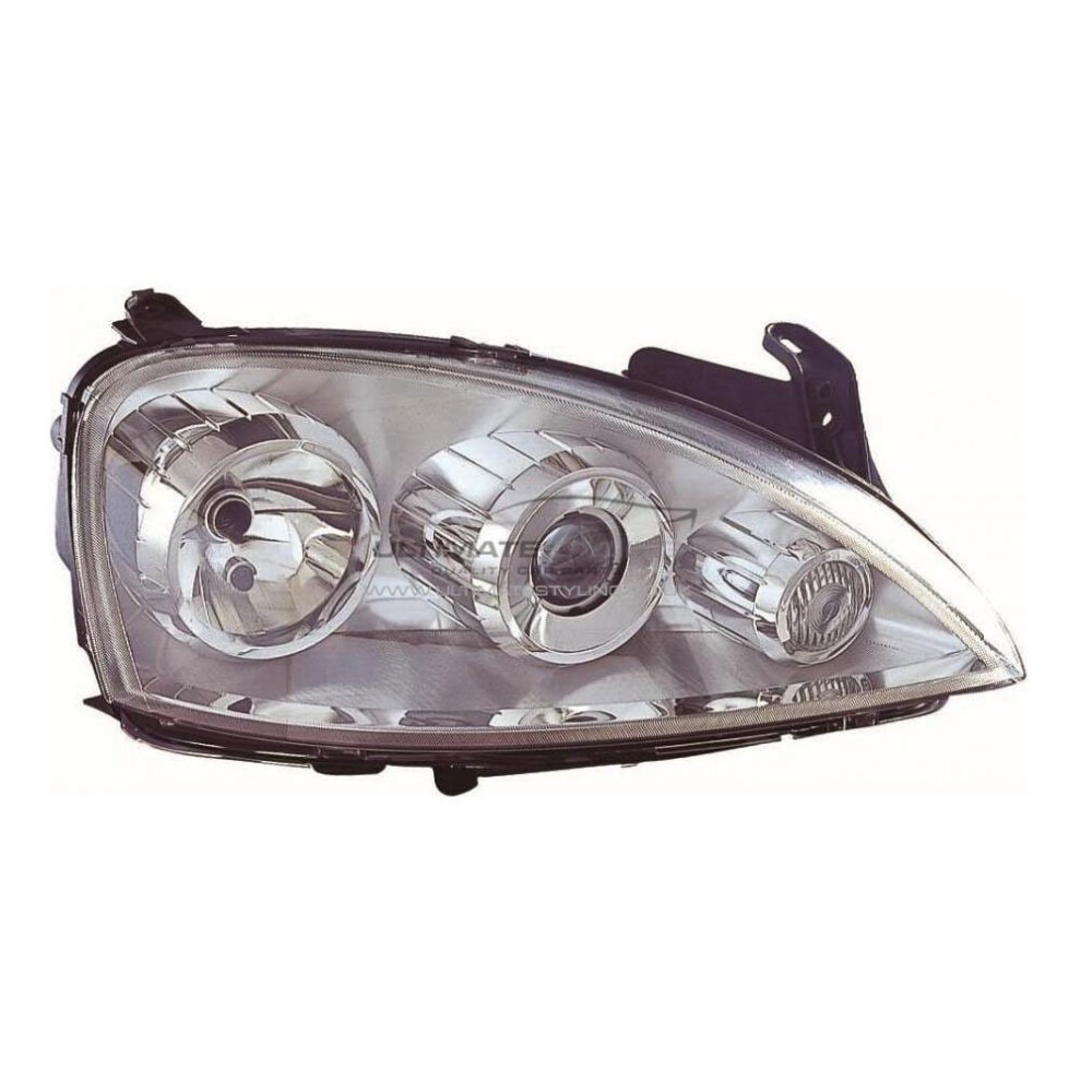 Vauxhall Corsa C Mk2 Sxi Hatchback 2003-2006 Headlight Headlamp Drivers Side O/S 5057795029889