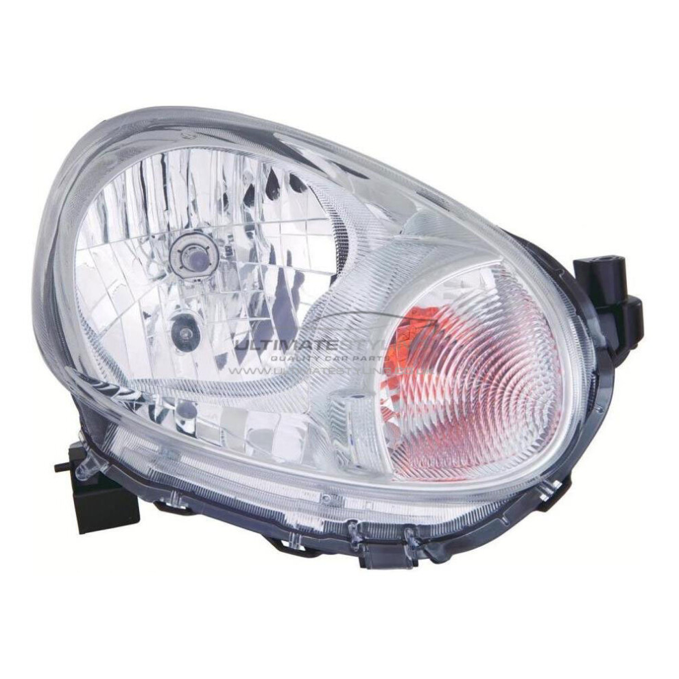For Nissan Micra K13 Hatchback 9/2010-12/2013 Chrome Headlight Lamp Drivers Side 5057795022361