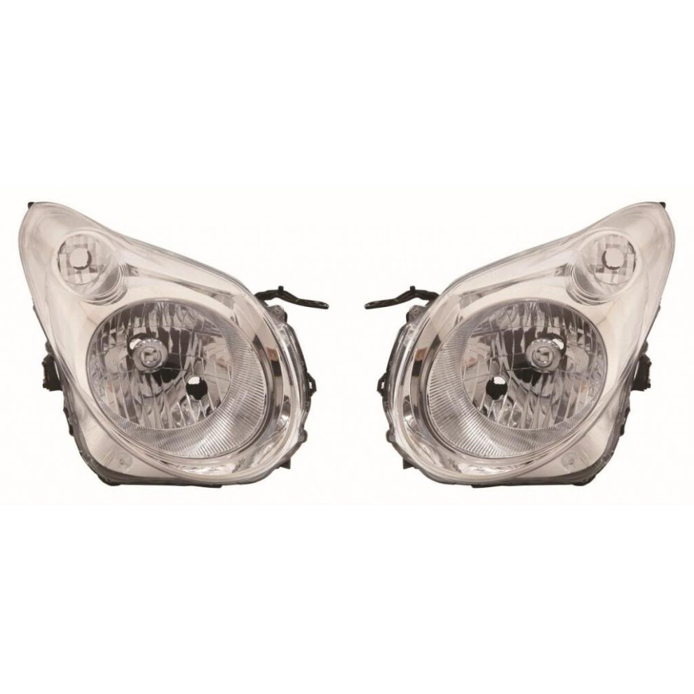 Suzuki Alto Mk3 Hatchback 2009-2015 Headlights Headlamps 1 Pair O/S & N/S 5057795025560
