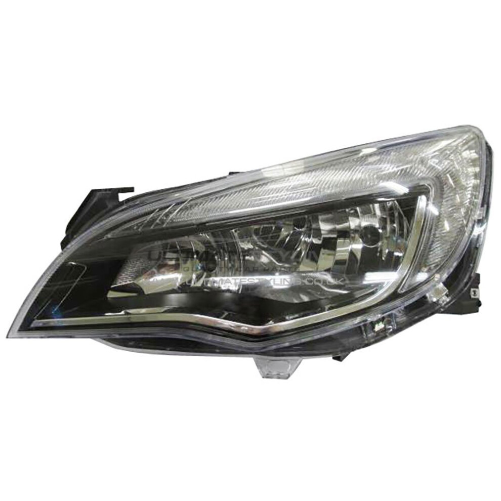 Vauxhall Astra J Mk6 Estate 10/2012-6/2016 Headlight Lamp Passenger Side Black 5057795031059